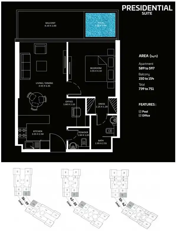 Diamondz Site plan