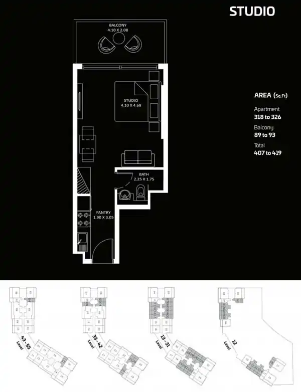 Diamondz Site plan
